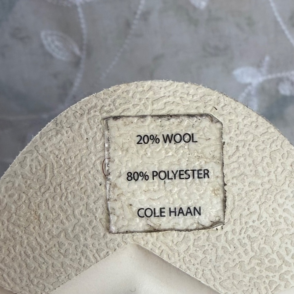 Cole Haan Nantucket Rugged Waterproof Hiker Brown leather ankle Boots Sz snug 6 - Picture 14 of 14